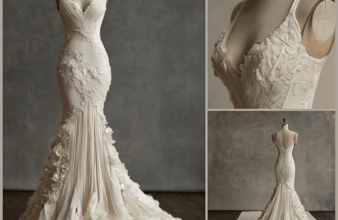 Adding Secret, Meaningful Details To Your Custom Wedding Dress